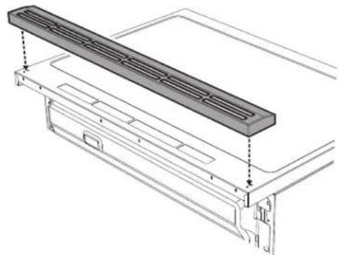FRIGIDAIRE PCFI3670SS - Montaje del respaldo - 1