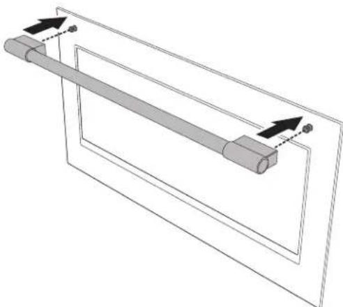 FRIGIDAIRE PCFI3670SS - Installing the door handle - 1