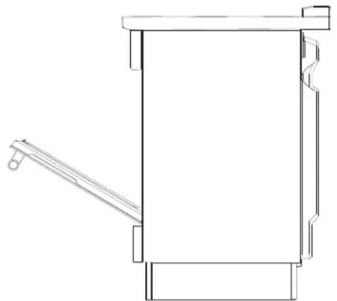 FRIGIDAIRE PCFI3670SS - Desmontaje de la puerta - 1