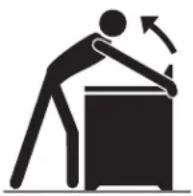 FRIGIDAIRE PCFI3670SS - Tip Over Hazard - 1