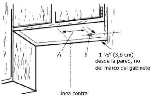 FRIGIDAIRE FHWC3050SS - Cableado desde la parte superior: - 1