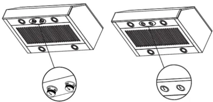 FRIGIDAIRE FHWC3050SS - Funcionamiento del ventilador - 1