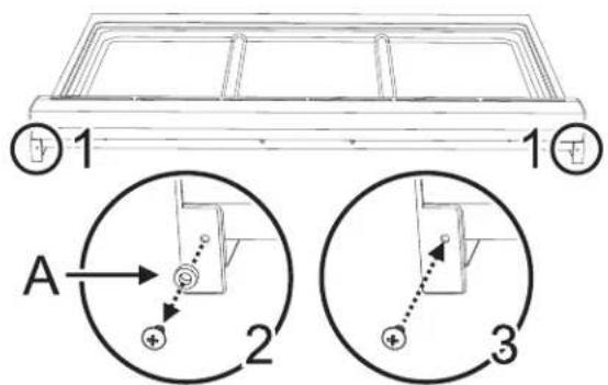 FRIGIDAIRE PCFG3670SS - Instalación de la manija de la puerta - 3