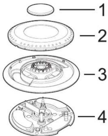 FRIGIDAIRE PCFG3670SS - Replacing the cooktop burner nozzles - 1