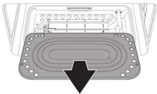 FRIGIDAIRE PCFG3670SS - Replacing the oven burner nozzle - 1