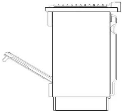 FRIGIDAIRE PCFG3670SS - Door removal - 1