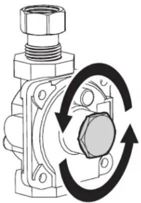 FRIGIDAIRE PCFG3670SS - Réglage du régulateur de pression pour le gaz propane - 1