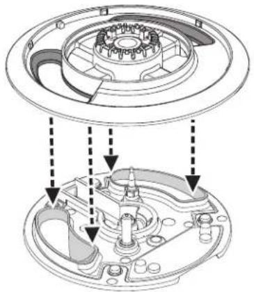 FRIGIDAIRE PCFG3670SS - Refitting the cooktop burners - 1