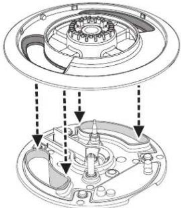 FRIGIDAIRE PCFD3670SS - Remontage des brûleurs - 1