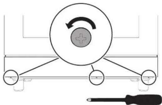 FRIGIDAIRE PCFD3670SS - Installing the front/side skirting - 1