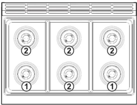FRIGIDAIRE PCFD3670SS - INSTRUCCIONES DE MONTAJE DE LA ESTUFA DE COMBUSTIBLE DUAL DE 36" - 1