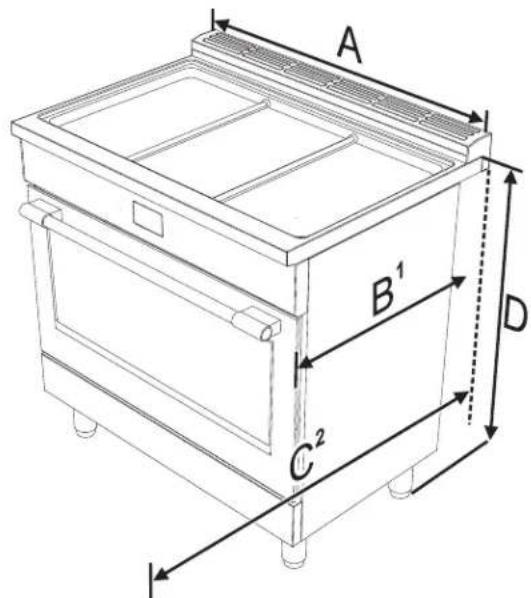 FRIGIDAIRE PCFD3670SS - 36” DUAL FUEL RANGE INSTALLATION INSTRUCTIONS - 1