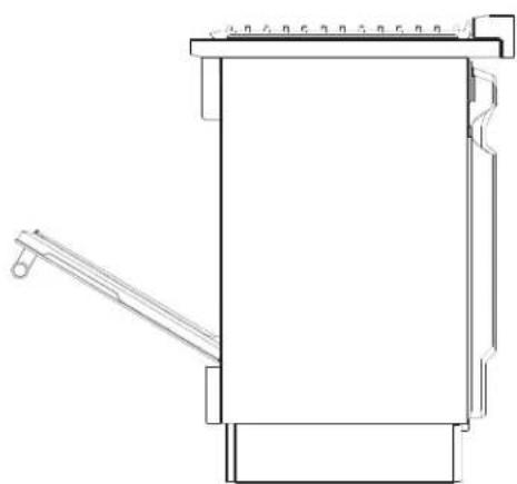 FRIGIDAIRE PCFD3670SS - Retrait de la porte - 1