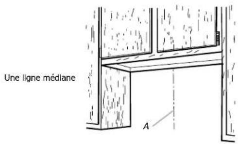 FRIGIDAIRE FHWC3650SS - Déterminer l'emplacement du trou de câblage - 1