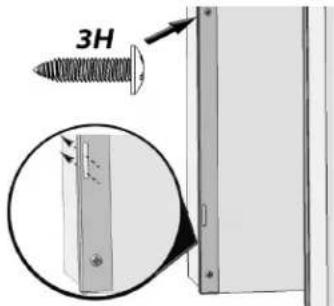 FRIGIDAIRE FPRU19F8WSS - Ajustement de l'accessoire de garniture latérale Electrolux TRMKTSSILV84 - 1