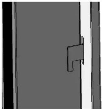 FRIGIDAIRE FPRU19F8WSS - Instalación de la moldura lateral Electrolux TRMKTSS1LV84 - 1