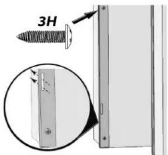 FRIGIDAIRE FPRU19F8WSS - Electrolux TRMKTSS1LV84 Side Trim Attachment Setup - 1