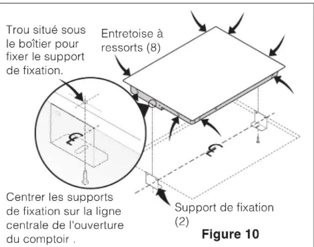 FRIGIDAIRE GCCI3667BK - Installation de la table de cuisson - 4
