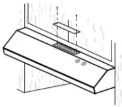 FRIGIDAIRE FCVW3025WH - Recirculation Vent Cover - 1