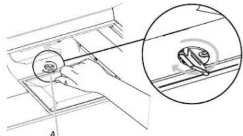 FRIGIDAIRE FCVW3025SS - To clean or replace grease filter: - 1