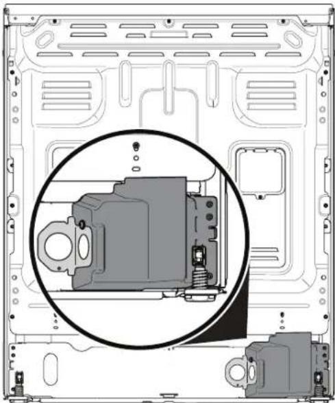 FRIGIDAIRE GCFE3060SS - Installation des cordons d'alimentation (États-Unis) - 4