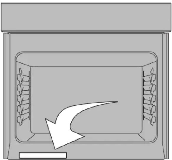 FRIGIDAIRE GCFE3060BSS - Model and Serial Number Location - 1