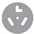 FRIGIDAIRE FLVG7523WH - Electrical connection (non-Canada) - 3 wire cord - 1