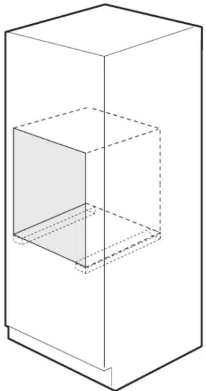 FRIGIDAIRE GCWD3067SS - ESPACIO y ESTRUCTURAS DE APOYO - 1