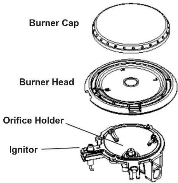 FRIGIDAIRE GCCG3648SS - Regular burner - 1