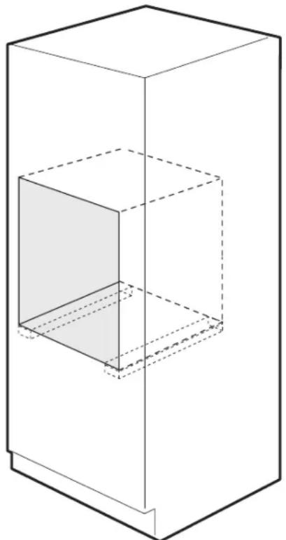 FRIGIDAIRE GCWS3067BSS - ESPACIO y ESTRUCTURAS DE APOYO - 1