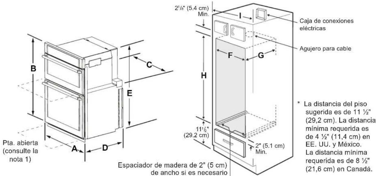FRIGIDAIRE GCWM3067SS - INSTALACIÓN DE LA COMBINACIÓN DE HORNO/MICROONDAS - 2