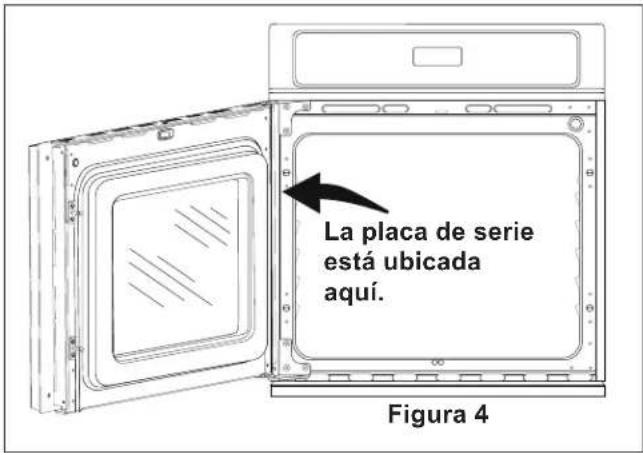 FRIGIDAIRE FGEW276SSS - Ubicación del número de modelo y de serie - 1