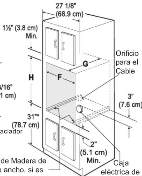 FRIGIDAIRE FGEW276SSS - IMPORTANTE: GUARDE ESTAS INSTRUCCIONES PARA USO DEL INSPECTOR LOCAL DE ELECTRICIDAD. LEA Y GUARDE ESTAS INSTRUCCIONES PARA REFERENCIA FUTURA. - 4