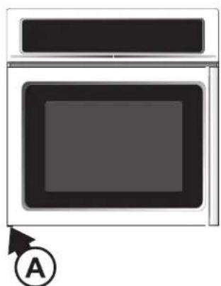 FRIGIDAIRE FGEW276SSS - To remove the oven door from the appliance - 1