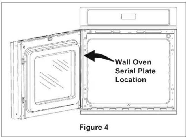 FRIGIDAIRE FGEW276SSS - Model and Serial Number Location - 1