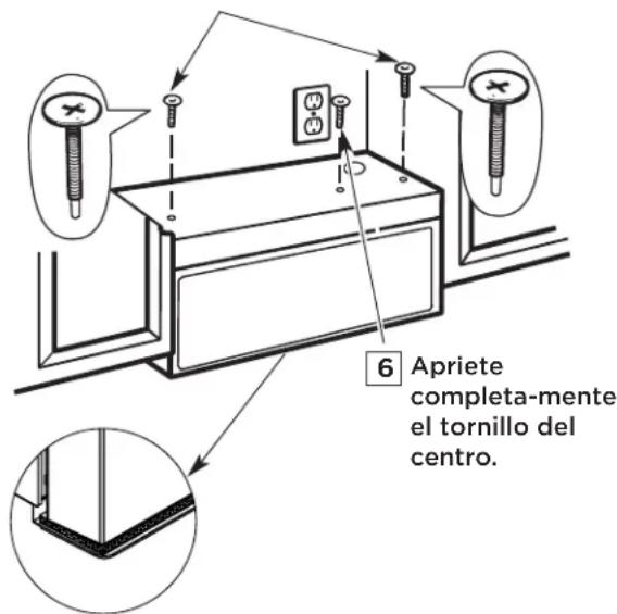 FRIGIDAIRE GMOS1964SS - B6. INSTALACIÓN DEL HORNO MICROONDAS - 3