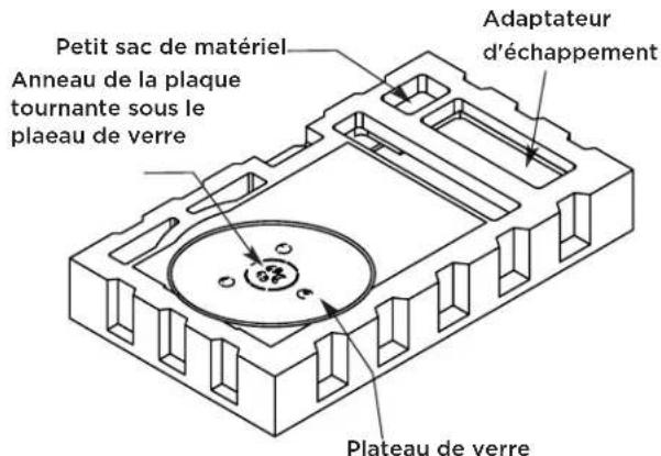 FRIGIDAIRE GMOS1964SS - ENLEVER LE FOUR À MICRO-ONDES DU CARTON/ENLEVER LE PLATEAU DE MONTAGE - 1