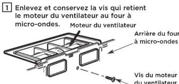FRIGIDAIRE GMOS1964SS - B2. ENLÈVEMENT DE L'PLAQUE DU VENTILATEUR - 5