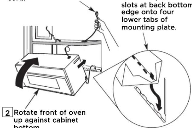 FRIGIDAIRE GMOS1964SS - B5. ADAPTING MICROWAVE BLOWER FOR OUTSIDE BACK EXHAUST - 12