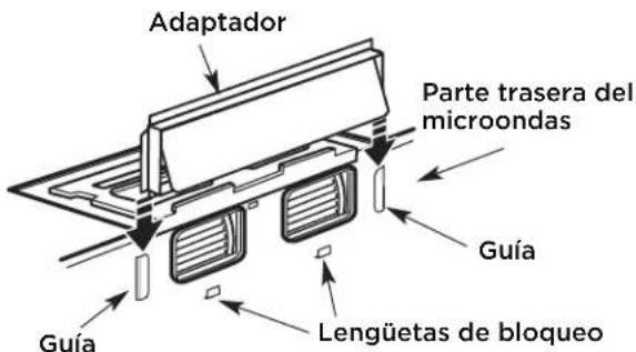 FRIGIDAIRE GMOS1964SS - B5. AJUSTE DEL VENTILADOR DEL MICROONDAS PARA LA EXTRAC-CIÓN TRASERA EXTERNA (cont.) - 9
