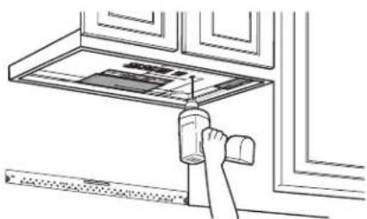FRIGIDAIRE GMOS1964SS - A2. UTILISA TION DU GABARIT POUR ARMOIRE SUPÉRIEURE POUR LA PRÉPARA TION DE L'ARMOIRE SUPÉRIEURE - 1