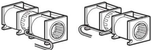 FRIGIDAIRE GMOS1964SS - B5. ADAPTING MICROWAVE BLOWER FOR OUTSIDE BACK EXHAUST - 5