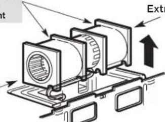 FRIGIDAIRE GMOS1964SS - B2. ENLÈVEMENT DE L'PLAQUE DU VENTILATEUR - 6