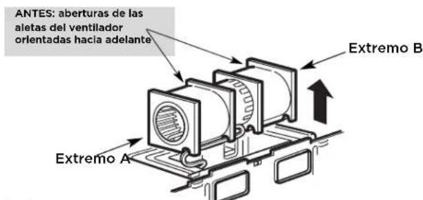 FRIGIDAIRE GMOS1964BSS - DESINSTALACIÓN DEL PLACA DEL VENTILADOR - 6