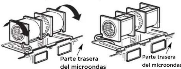 FRIGIDAIRE GMOS1964BSS - DESINSTALACIÓN DEL PLACA DEL VENTILADOR - 7