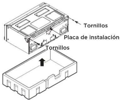 FRIGIDAIRE GMOS1266SS - PROCEDIMIENTO PARA SACAR DE LA CAJA EL MICROONDAS Y LA PLACA DE INSTALACIÓN - 3