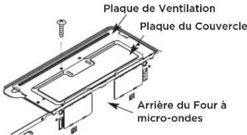FRIGIDAIRE GMOS1266SS - B5. ADAPTATION D'UN SYSTEME DIRECTEUR D'AIR DU FOUR A MICRO-ONDES POUR LA SORTIE ARRIERE EXTERNE (suite) - 2