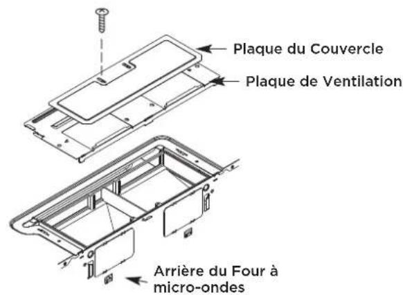 FRIGIDAIRE GMOS1266SS - C3. ADAPTATION D'UN SYSTEME DIRECTEUR D'AIR POUR LE FOUR A MICRO-ONDES POUR LA SORTIE ARRIERE EXTERNE - 1