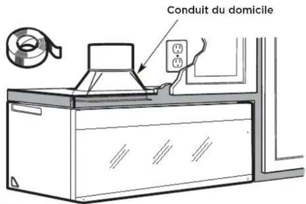 FRIGIDAIRE GMOS1266SS - C7. CONNEXION AU CONDUIT - 1