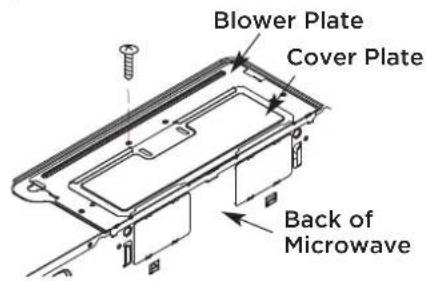 FRIGIDAIRE GMOS1266SS - B2. REMOVE BLOWER PLATE - 1